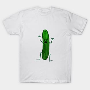 Killer Cucumber Original Funny New School Art T-Shirt